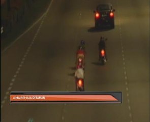 Ops Samseng: Lima remaja ditahan