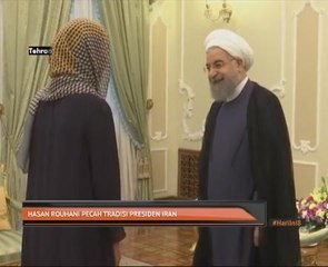 Hasan Rouhani pecah tradisi Presiden Iran