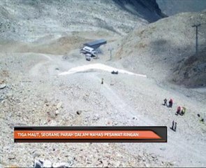 Tiga maut, seorang parah dalam nahas pesawat ringan