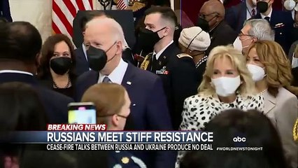 Russian troops slowed by Ukrainian resistance - WNT