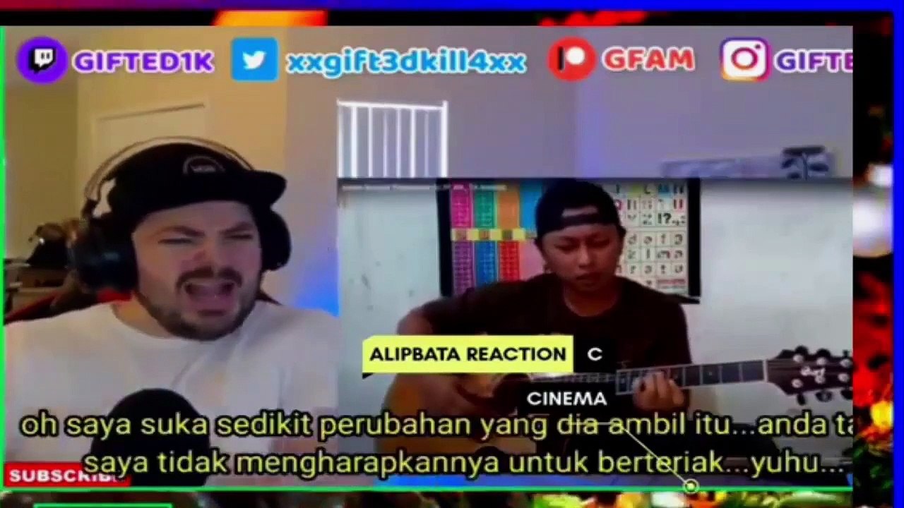 ALIP BATA MUSIC COVER THAT MAKES MANY GUITARISTS IN THE WORLD LEARN REACTION PART 2