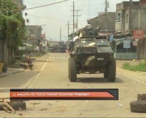 11 anggota militan di Marawi disahkan terbunuh