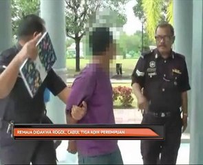 Remaja didakwa rogol, cabul tiga adik perempuan