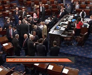 Senat lulus Christopher Wray sebagai pengarah FBI