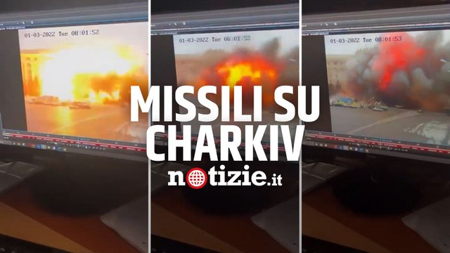 Guerra Russia-Ucraina, missili di Mosca su Charkiv: bombardati palazzi governativi durante negoziato