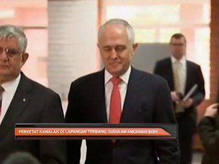 Perketat kawalan di lapangan terbang, susulan ancaman bom