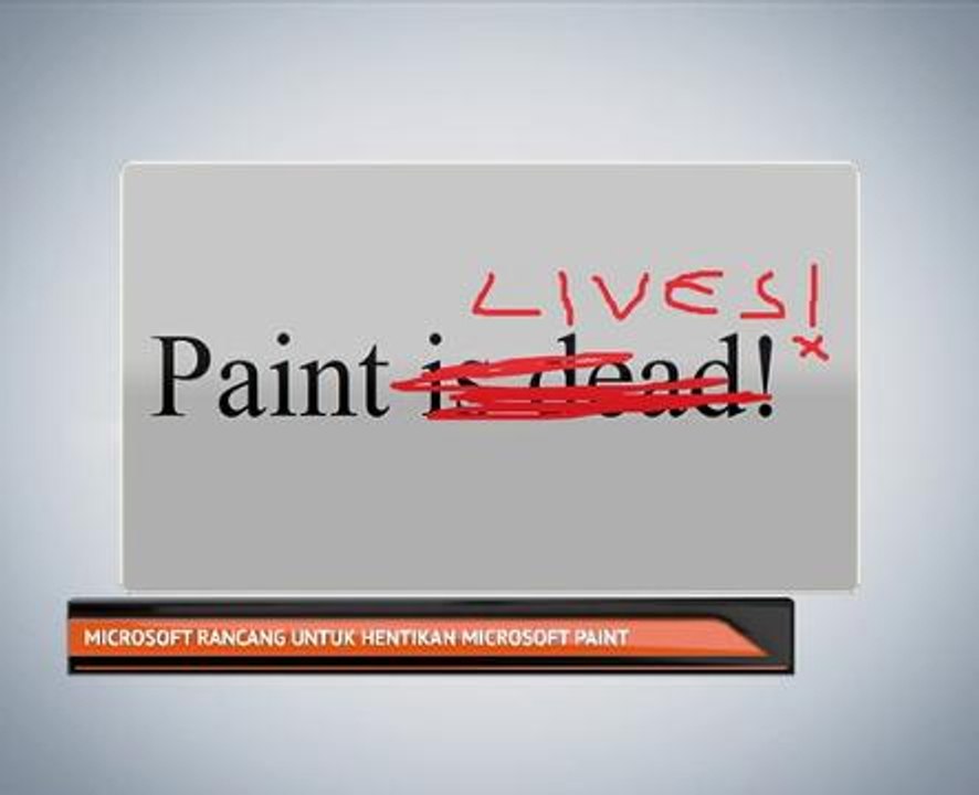 Microsoft rancang untuk hentikan Microsoft Paint