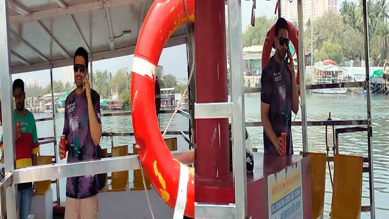 Tejasvi Prakash के साथ फोन पर busy दिखे Karan Kundra: vidoe | FilmiBeat