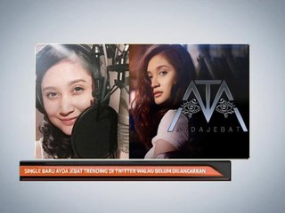 Single Baru Ayda Jebat Trending Di Twitter Walau Belum Dilancarkan