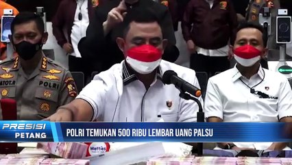 Dittipideksus Bareskrim Polri Ungkap Peredaraan Mata Uang Palsu