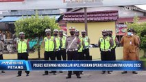 Polres Ketapang Gelar Apel Ops Keselamatan Kapuas 2022 Di Halaman Mapolres Ketapang