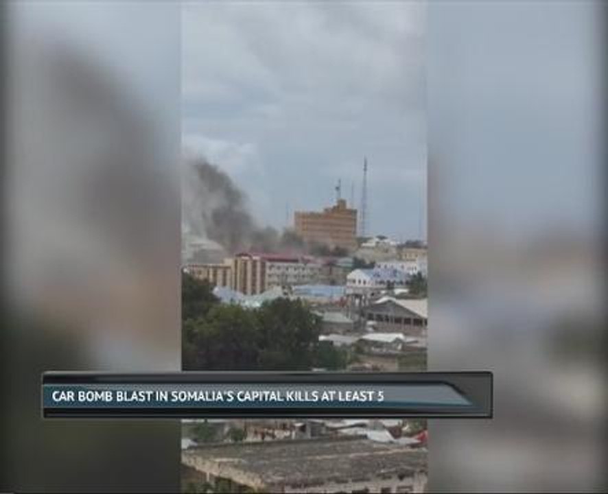 Car bomb blast in Somalia's capital kills at least 5