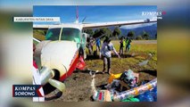 6 Penumpang Dan 2 Pilot Selamat Saat Peristiwa Pasawat Tergelincir DI Intan Jaya