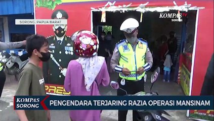 Operasi Keselamatan Mansinam Polres Sorong Prioritas 7 Point