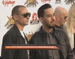 Isteri Chester Bennington kongsi rasa kehilangan dengan peminat