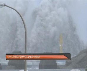 Taufan Nesat diramal badai Taiwan