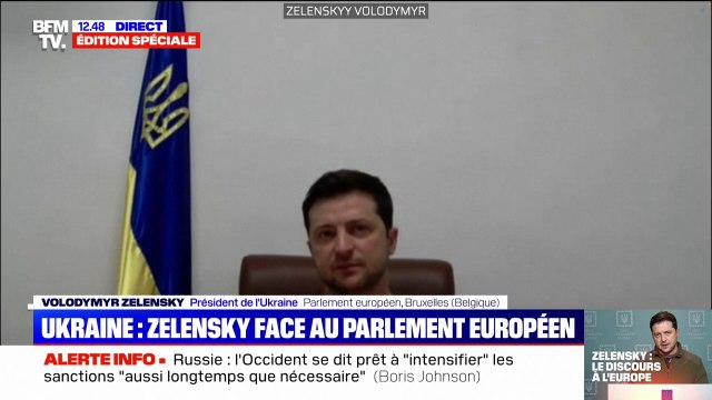 Volodymyr Zelensky: Je me réjouis de voir cet esprit d'union au sein de l'UE