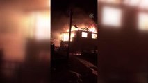 Son dakika haberi: Bir köyde çıkan yangında 2 ev kullanılamaz hale geldi