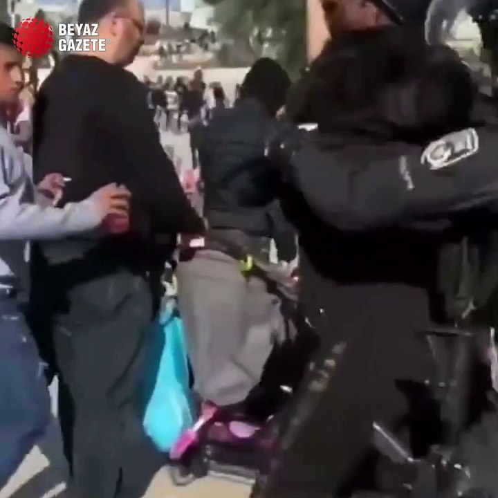 Kudüs'te İsrail askerinden kız çocuğuna şiddet