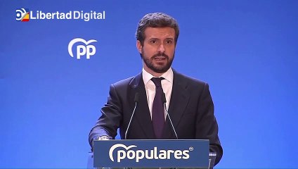 Pablo Casado: "No merezco el trato recibido"