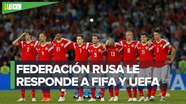Rusia acusa de discriminación a la FIFA y UEFA tras dejarlos fuera del Mundial de Qatar