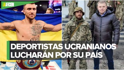 Boxeador Vasyl Lomachenko se une al ejército de Ucrania para pelear contra Rusia