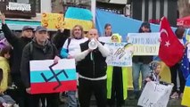 Antalya'daki Ukraynalılar ne olur Putin'i, Rusya'yı durdurun