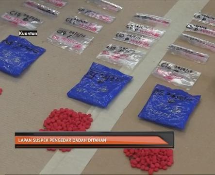 Lapan suspek pengedar dadah ditahan