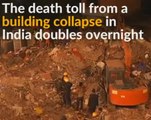 Death toll in Mumbai building collapse rises to 17 as rescuers search rubble