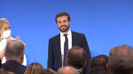 Casado se despide en la Junta Directiva Nacional del PP