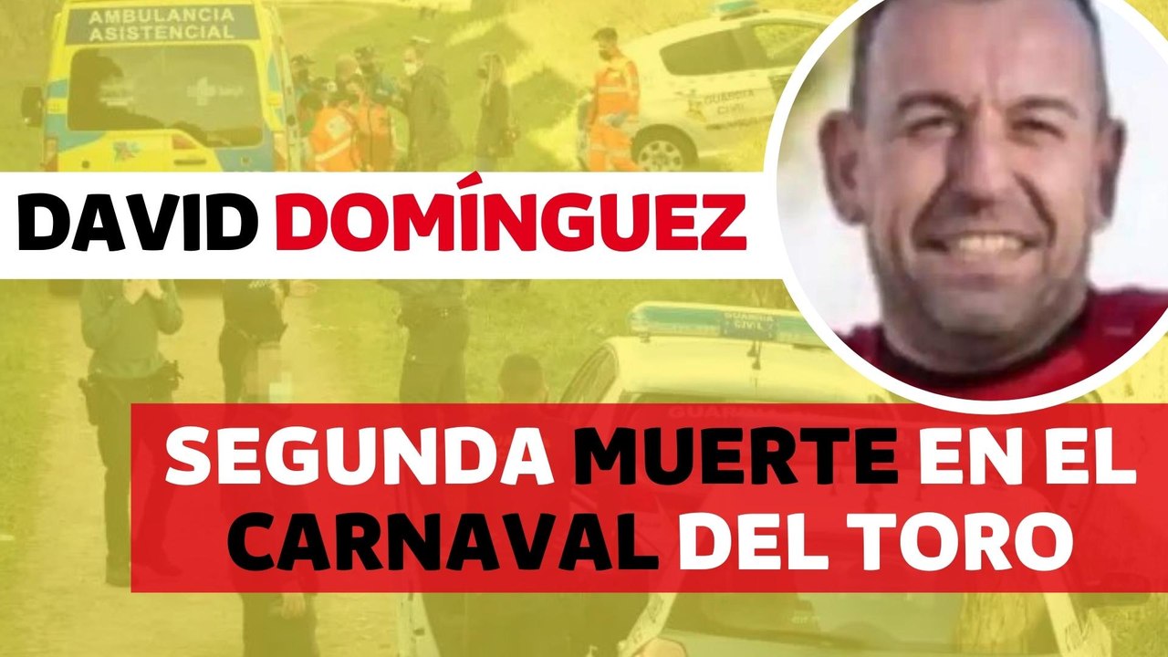 David, el segundo muerto en un carnaval de España teñido de negro
