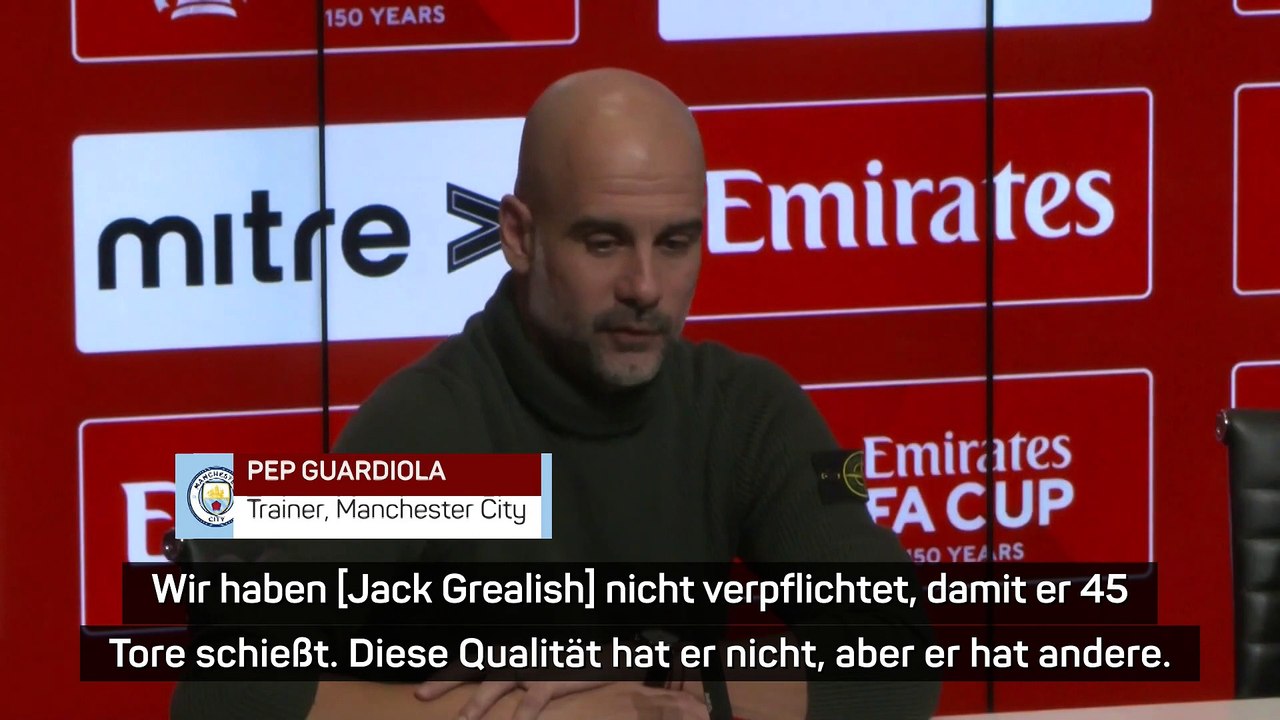 Guardiola: “Spieler achten zu viel auf Statistiken”