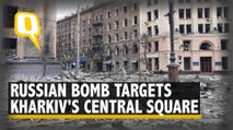 Ukraine Crisis | Russian Shell Strikes Kharkiv City's Central Square in a Major Explosion