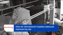 Walah, Pria Ini Ketangkap Kamera Ambil Pakaian Dalam Wanita Belasan Kali di Bekasi