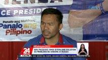 Sen. Manny Pacquiao, hiniling na alisin na ang ilang COVID-related restriction sa kampanya ngayong Alert level 1 ang NCR | 24 Oras