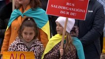 Sakarya'da yaşayan Ukrayna vatandaşları Rusya'ya tepki gösterdi