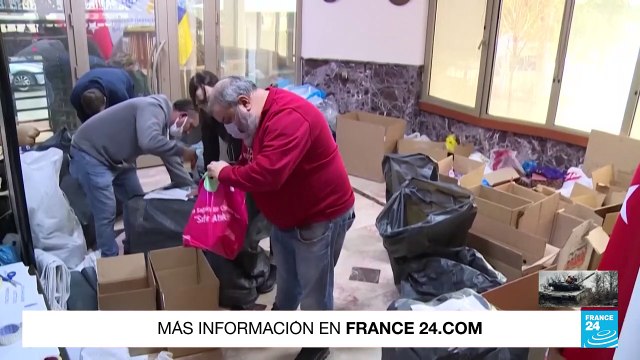 Las acciones solidarias hacia los ucranianos se multiplican