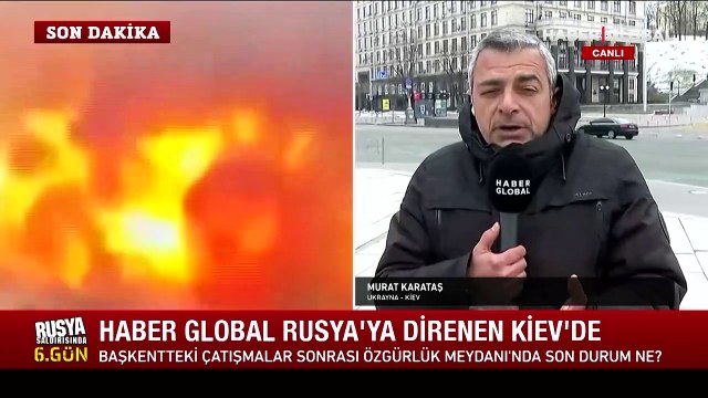 Haber Global Kiev'de! Murat Karataş bölgede yaşananları böyle aktardı