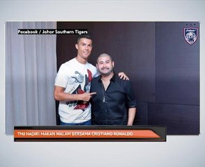 TMJ hadiri makan malam bersama Cristiano Ronaldo