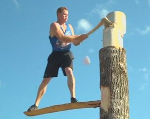 Lumberjacks chop their way into victory at world contest