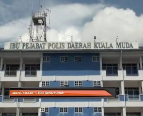 Abang "makan" 3 adik bawah umur