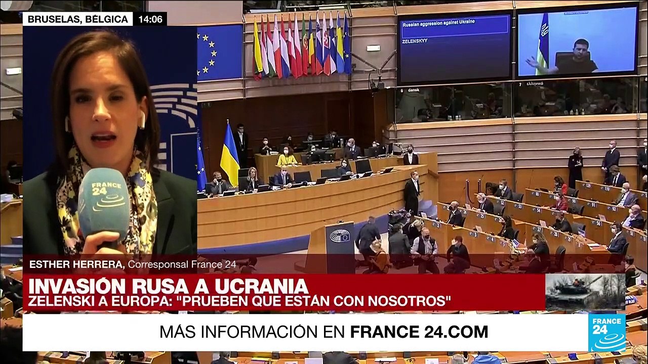 Informe desde Bruselas: Zelenski pide a los europeos que "demuestren que están con Ucrania"