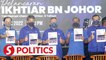 Johor polls: Barisan launches 43-point manifesto, promises more jobs in key growth sectors