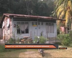 Penantian lama penduduk Kampung Ramasamy berakhir