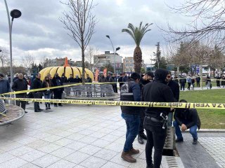 Şehrin göbeğinde silahlı kavga: 1 yaralı