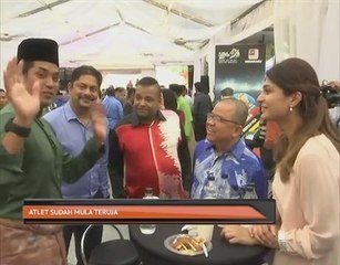 Atlet sudah mula teruja