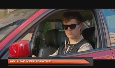 Ansel Elgort diserbu peminat di KL