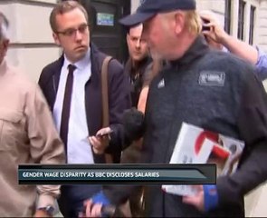 Gender wage disparity as BBC discloses salaries