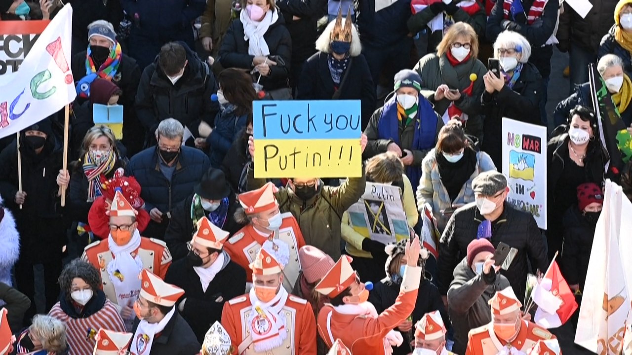 Kölner Karnevalsumzug wird zu Friedensmarsch für die Ukraine