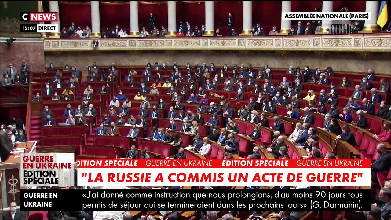 Guerre en Ukraine - Regardez le discours du Premier ministre Jean Castex à l’Assemblée nationale: "Nous faisons face à un tournant dans l’histoire de l’Europe et de notre pays" - VIDEO